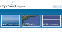 Tablet Screenshot of capewind.org